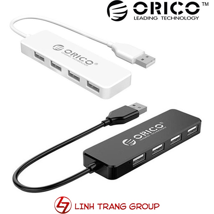 Bộ hub chia 4 cổng USB Orico FL01 HB01