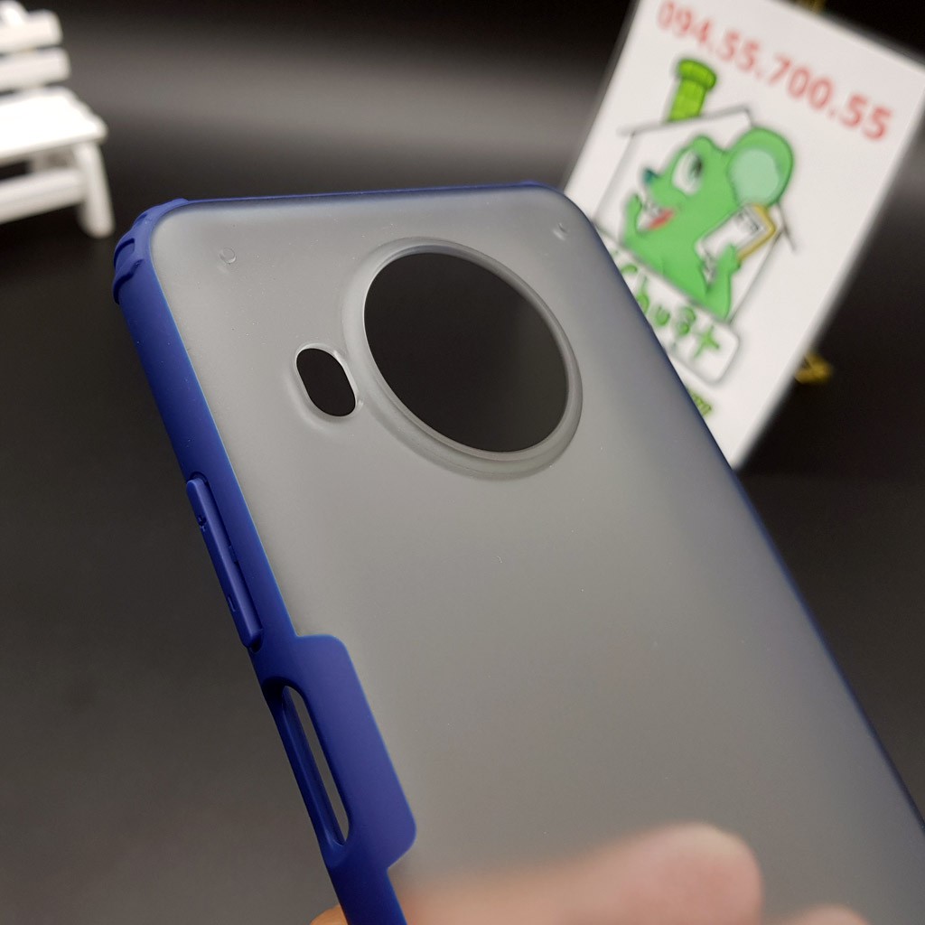 [Ảnh Thật] Ốp Lưng Xiaomi Mi 10T Lite Cứng Nhám Viền Dẻo Màu Chống Sốc