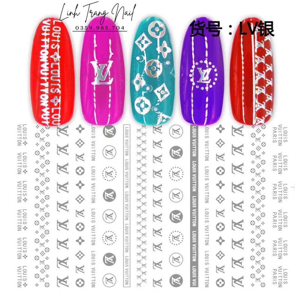 Sticker - Hình Dán Móng Làm Nail