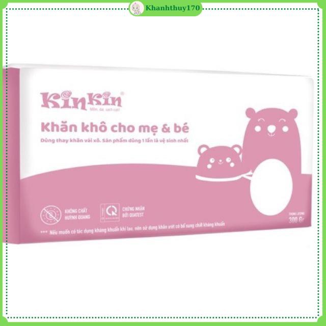 Khăn vải khô đa năng Mamamy Kinkin gói 300g 15x20cm