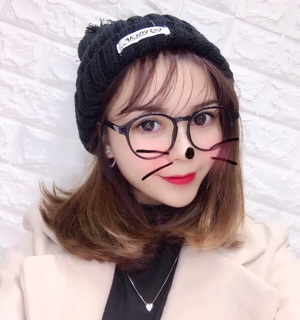 Mũ len quả bông