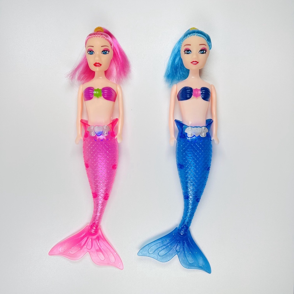 Búp Bê Nàng Tiên Cá Có Đèn LED Kích Thước 19.5cm