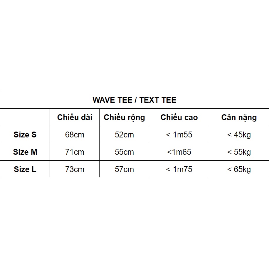 Áo Thun Wave Logo in 21pounds