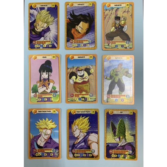 01 thẻ Dragon Ball 7 viên Ngọc Rồng cỡ 5,5 cm x 8,5 cm