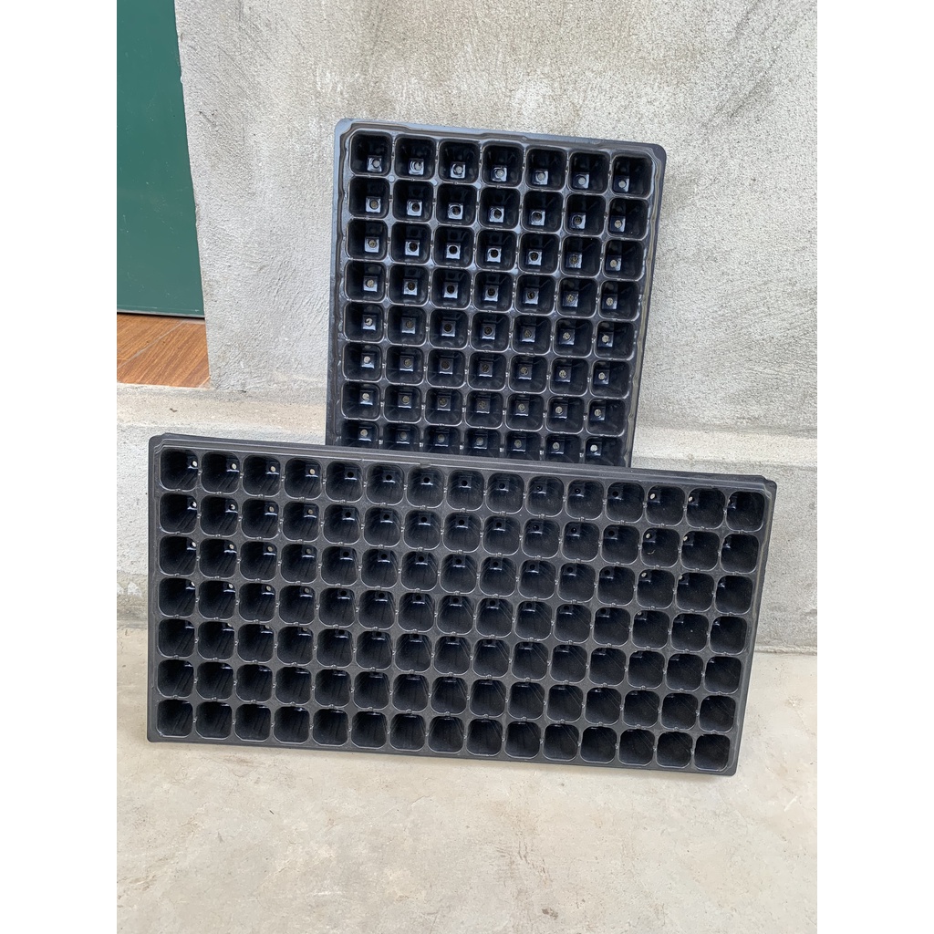 5 KHAY ƯƠM 105 LỖ NÔNG ( BẠT CHỐNG CỎ, LƯỚI CHỐNG NẮNG, DỊCH TRUYỀN CHO CÂY...)