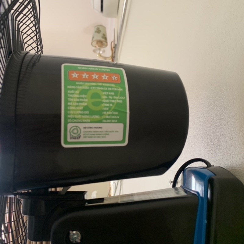 Quạt treo tường 2 dây LiDo bảo hành 12 tháng