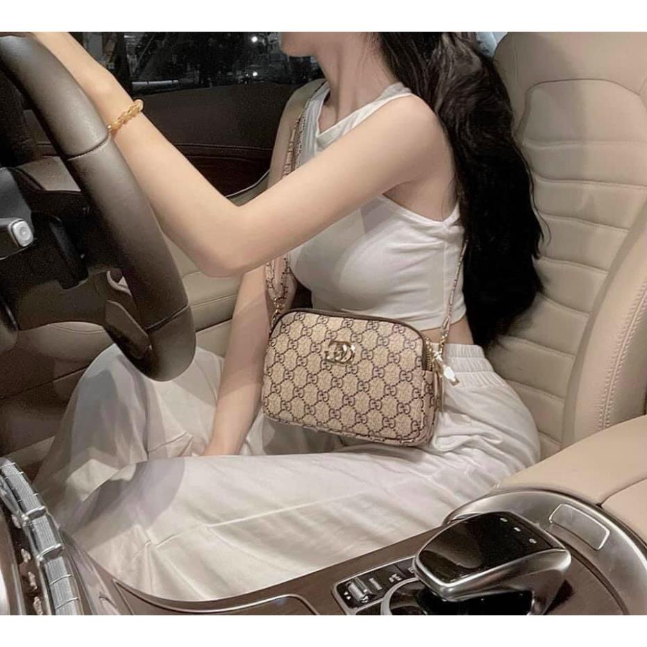 Túi xách đeo chéo nữ đẹp, ví cầm tay gc 3 ngăn ,3 trong 1 hàng Quảng Châu cao cấp Hot Trend 2021