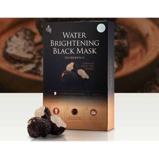 Mặt nạ Nấm đen thải độc 3 bước - GUBONCHO Water Brightening Black Mask