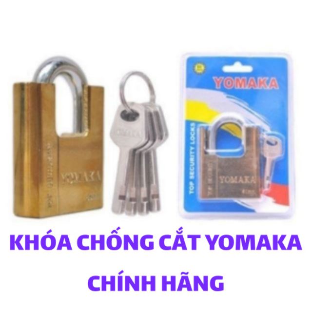 (GIÁ HỦY DIỆT) Ổ KHÓA CAO CẤP YOMAKA 60mm