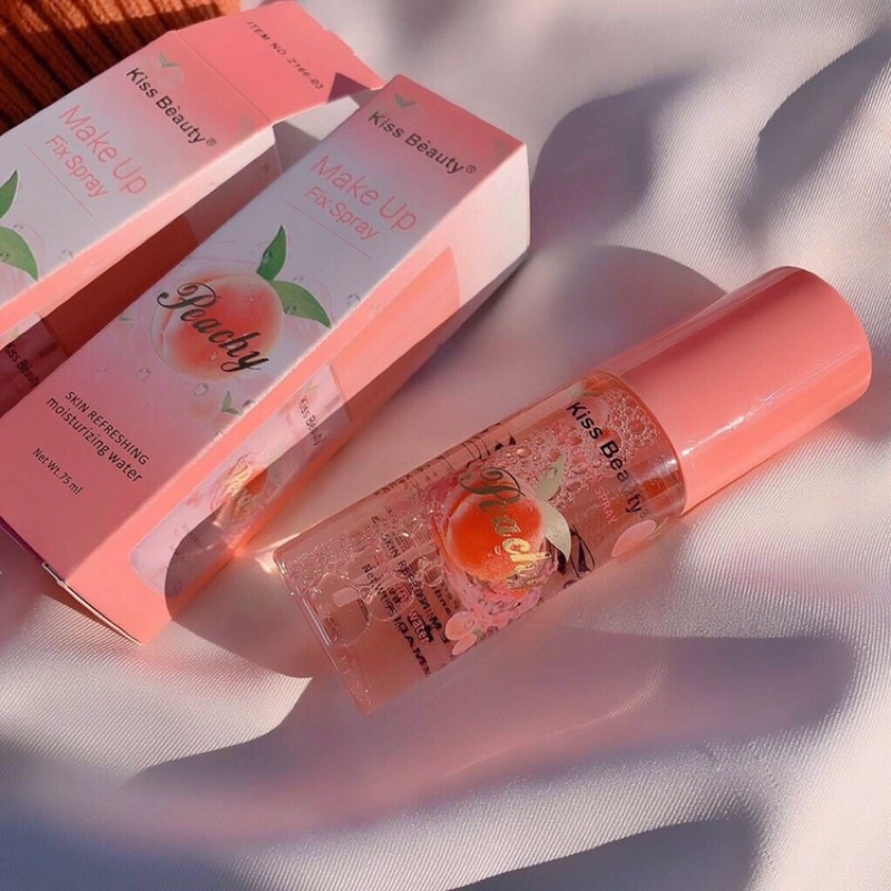 Xịt khoá nền KISS BEAUTY PEACHY 50ml- Nội địa Trung | BigBuy360 - bigbuy360.vn