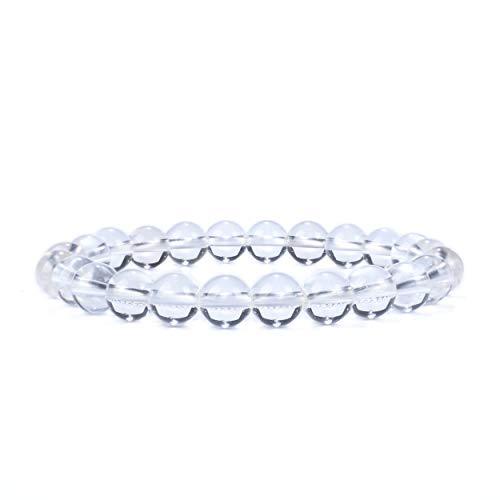 1 Vòng Đeo Tay Co Giãn Bằng Đá Tự Nhiên Trong Suốt Có Thể Mở Rộng