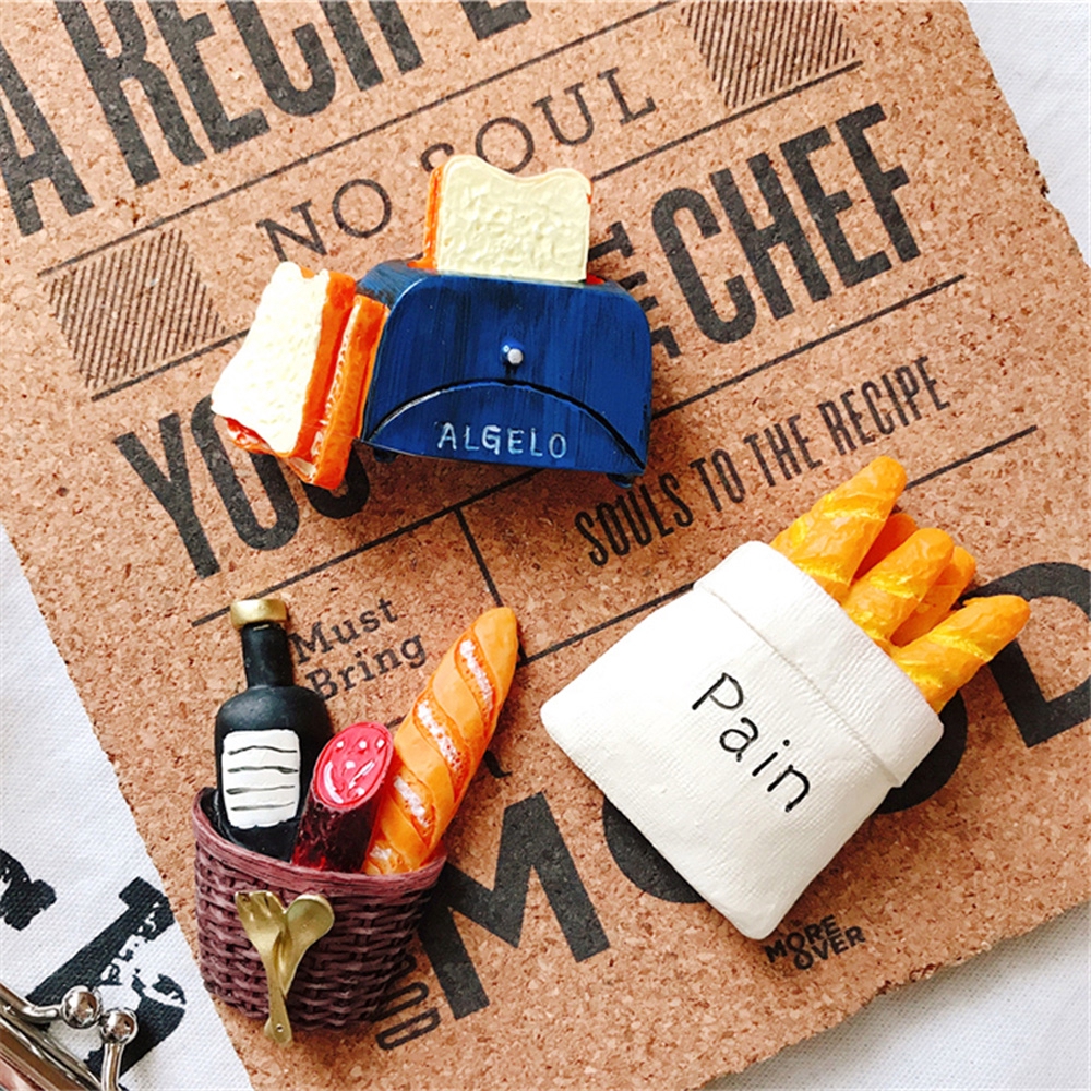 Nam châm gắn tủ lạnh thiết kế 3D đáng yêu