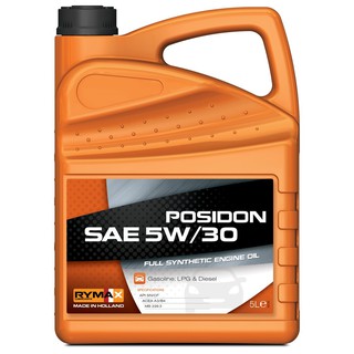 Posidon SAE 5W/30 - Dầu Nhớt Ô Tô 100% Tổng Hợp CAN 4 LÍT