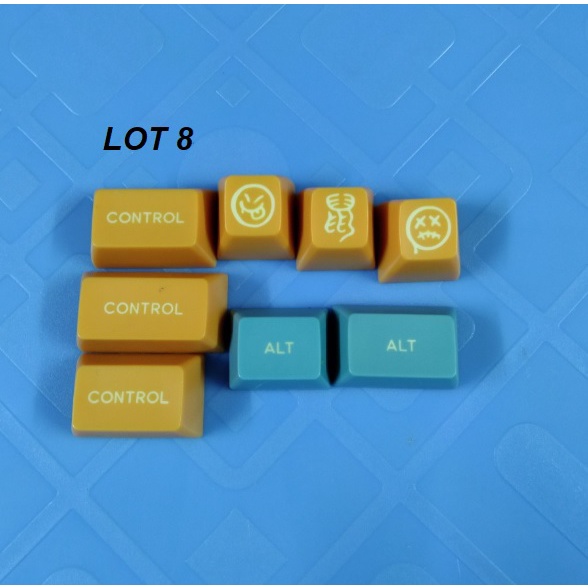 Nắp bàn phím keycaps SA, MIXED hai lớp siêu bền ko bay chữ
