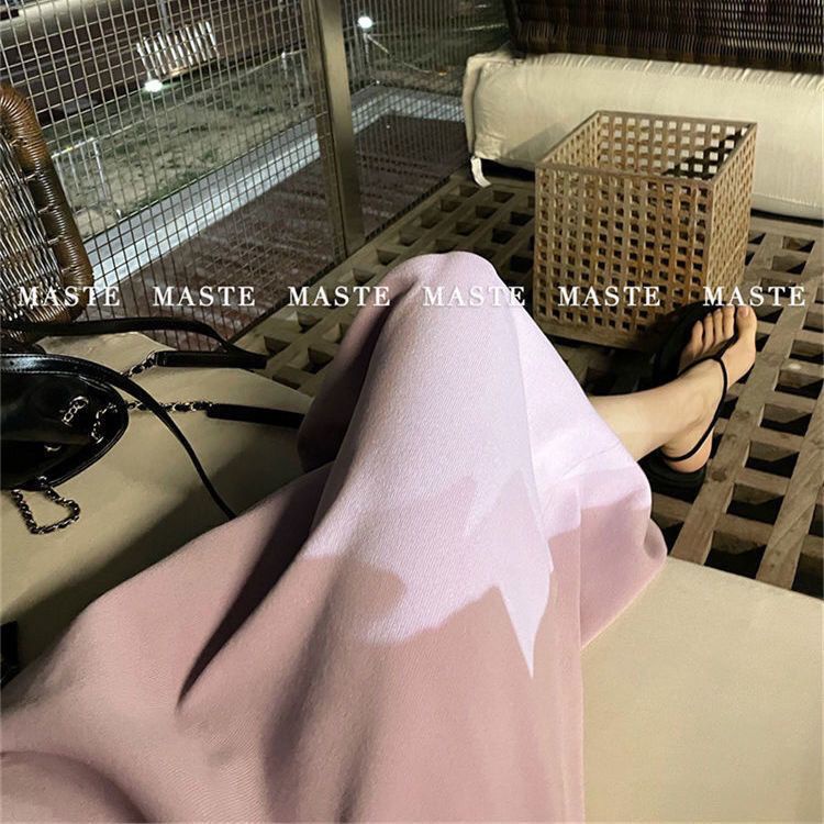 Váy Đầm Sling Đầm Hai Dây Dáng Dài Màu Tím Trơn Đính Hạt Châu Âu Xinh Xắn Dễ Phối Đồ Mùa Hè Phong Cách Hong Kong Cho Nữ