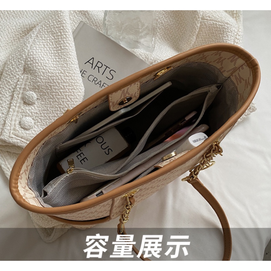 Túi xách nữ, bản to, màu sắc trang nhã lịch sự, mẫu mã thanh lịch