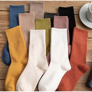 Tất cổ cao nam nữ, tất nhún, tất trơn vintage (freeship xtra & hoàn xu xtra)