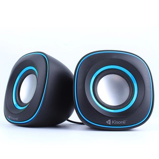 Loa vi tính 2.0 Kisonli V350 (Màu ngẫu nhiên)