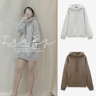ÁO HOODIE ZA.RA TRƠN