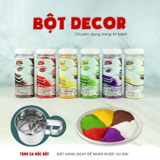 Bột rắc bánh yum hạt mịn trang trí bánh sinh nhật, cupcake - 300g
