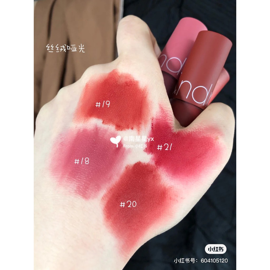 [New] Son Kem Mịn Lì Mùa Thu - ROMAND ZERO VELVET TINT AUTUMN KNIT SERIES