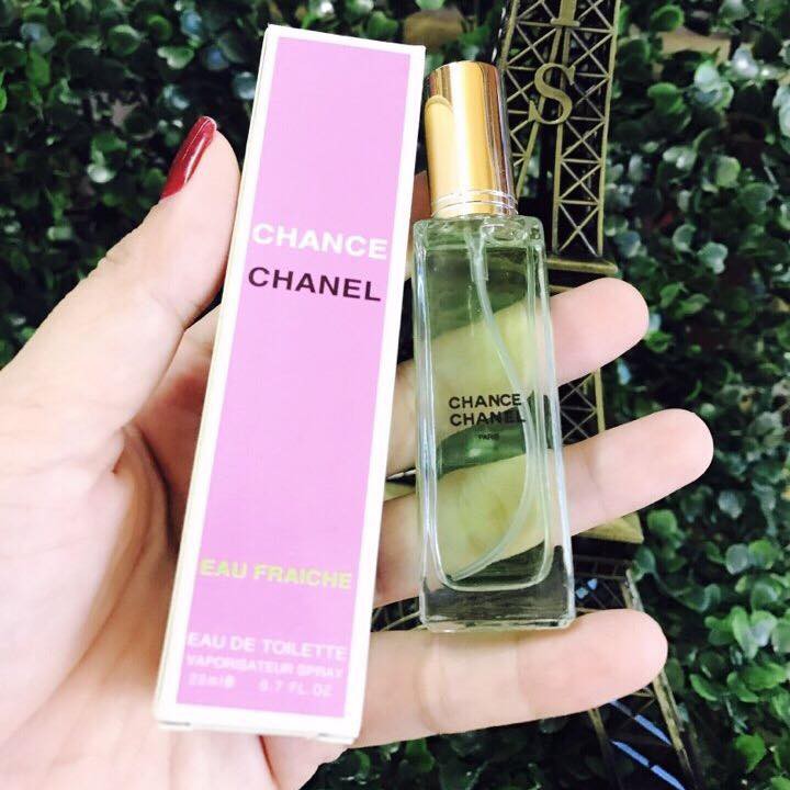 [Thơm lâu 8 tiếng] Nước hoa nữ Chance 20ml - xịt thơm body cao cấp chính hãng