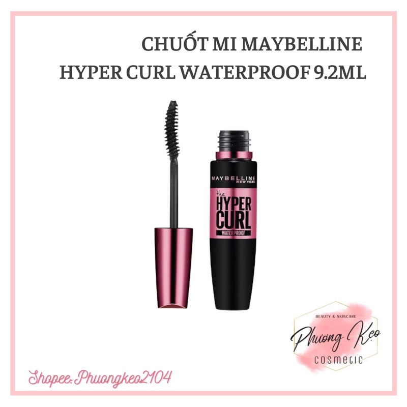 Chuốt mi Maybelline Hyper Curl Volum' Express Mascara 9.2ml