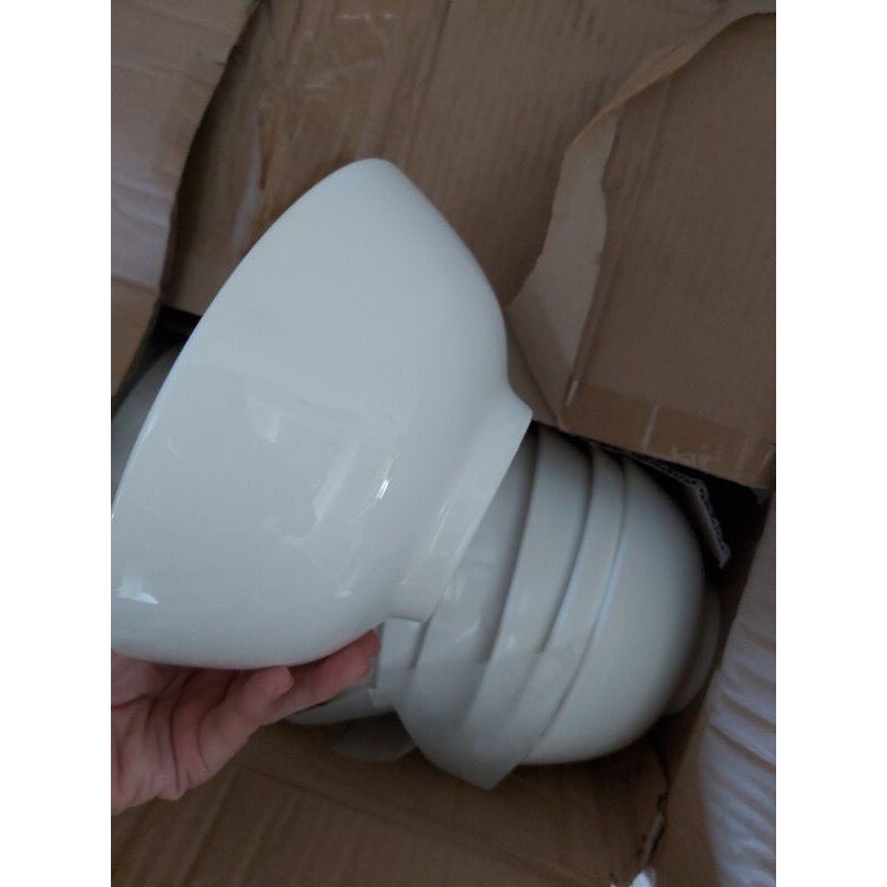 Tô khum-tô loe sứ trắng dùng trong bún phở to nhỏ đủ loại siêu rẻ