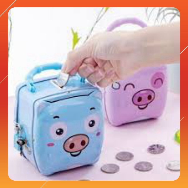 Két Sắt Heo Tiết Kiệm Cho Bé