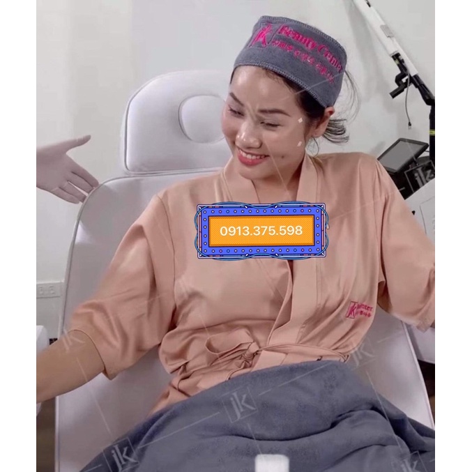 Áo Choàng Make -SPA kèm thêu tên logo
