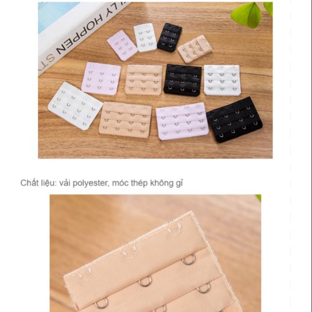 Sỉ 50 miếng nối áo ngực 2,3,4 móc thép không gỉ