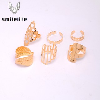 Set 6 nhẫn phong cách Boho