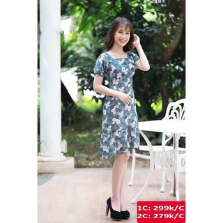VÁY ĐUÔI CÁ HOA THANH LỊCH