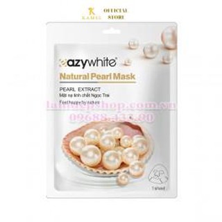 Mặt Nạ, Mặt Nạ  EazyWhite Chiết Xuất Từ Tinh Chất Ngọc Trai Giúp Làm Trắng, Giữ Ẩm Và Chống Lão Hóa Da