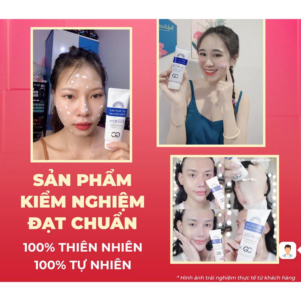 Kem Chống Nắng Nâng Tone,Dưỡng Da Hàn Quốc GC Nature Sun Cream SPF 50+ 60ml | BigBuy360 - bigbuy360.vn