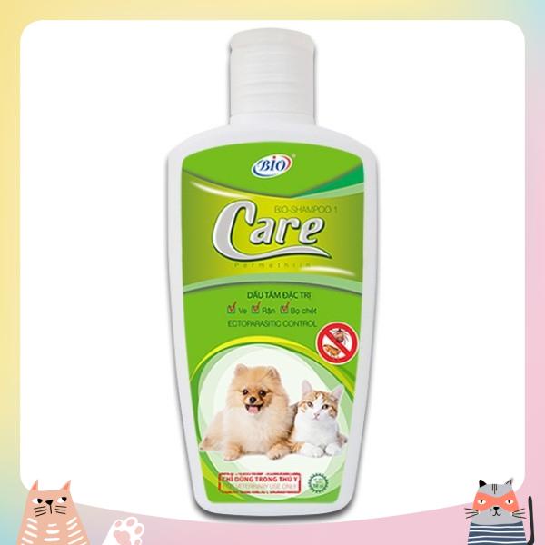 Sữa tắm Bio Care ve rận, bọ chét chó mèo 200ML