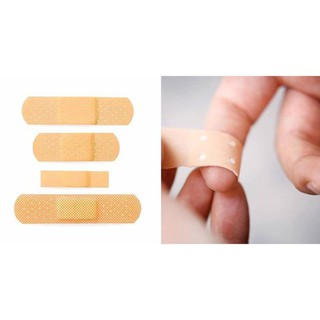 Hộp 100 miếng băng gạc y tế dán vết thương (4 kích cỡ) 5.0