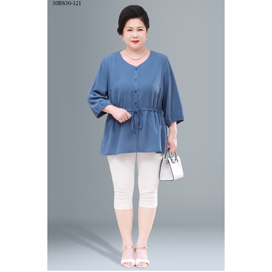 Áo kiểu dành cho người lớn tuổi 50-120kg (Weighty Look) - BS30-121