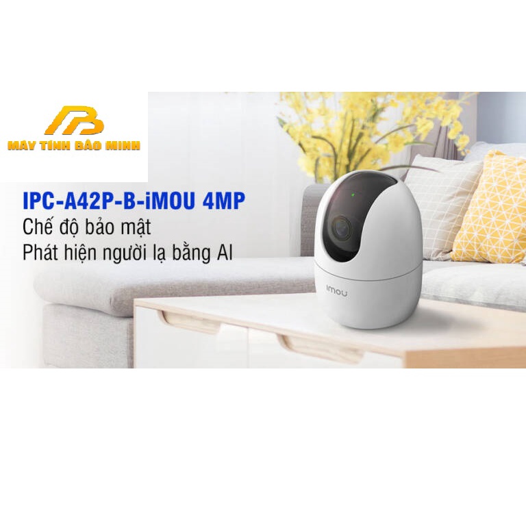 Camera IP Wifi IMOU IPC-A42P-B 4.0Mpx - xoay 360 Độ - Hàng chính hãng