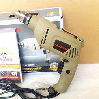 Máy khoan bắt vít Crown 10mm