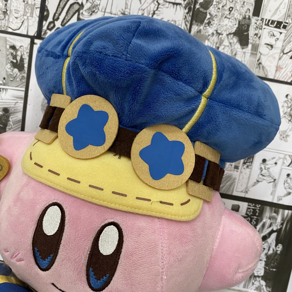 34cm Anime Kids Kirby And The Phantom Of The Gear Gifts Of Plush Toys Around Animation Games Kids Baby Gifts Room Decoration