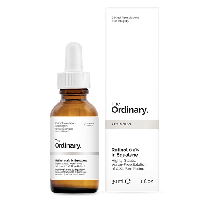 The Ordinary - Retinol 0.2% 0.5% in Squalane tinh chất chống lão hóa da