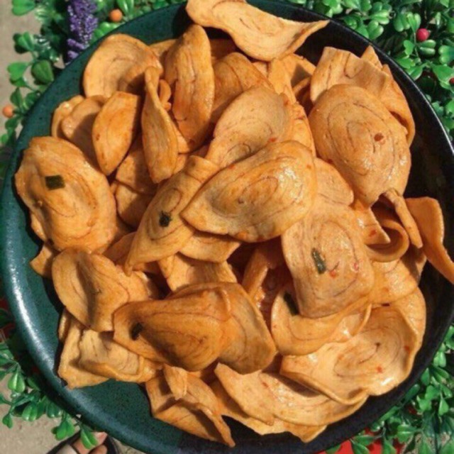 1kg BÁNH TAI HEO SỐT MẮM ỚT - siêu ngon