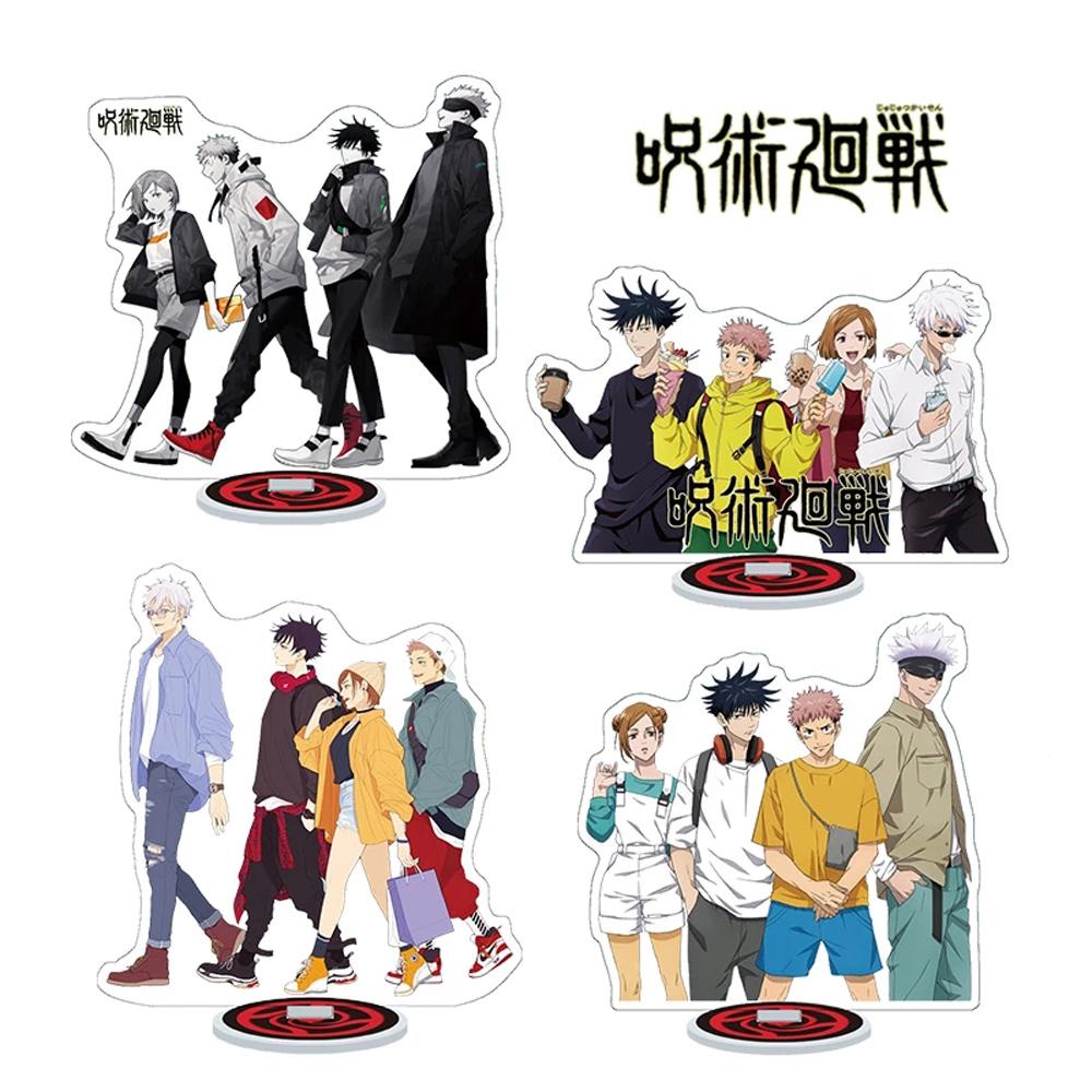 Mô Hình Nhân Vật Anime Gojo Satoru Để Bàn Trang Trí Thẻ