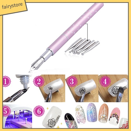 [Hàng mới về] Bút vẽ trang trí móng tay nghệ thuật chuyên dụng chất lượng cao