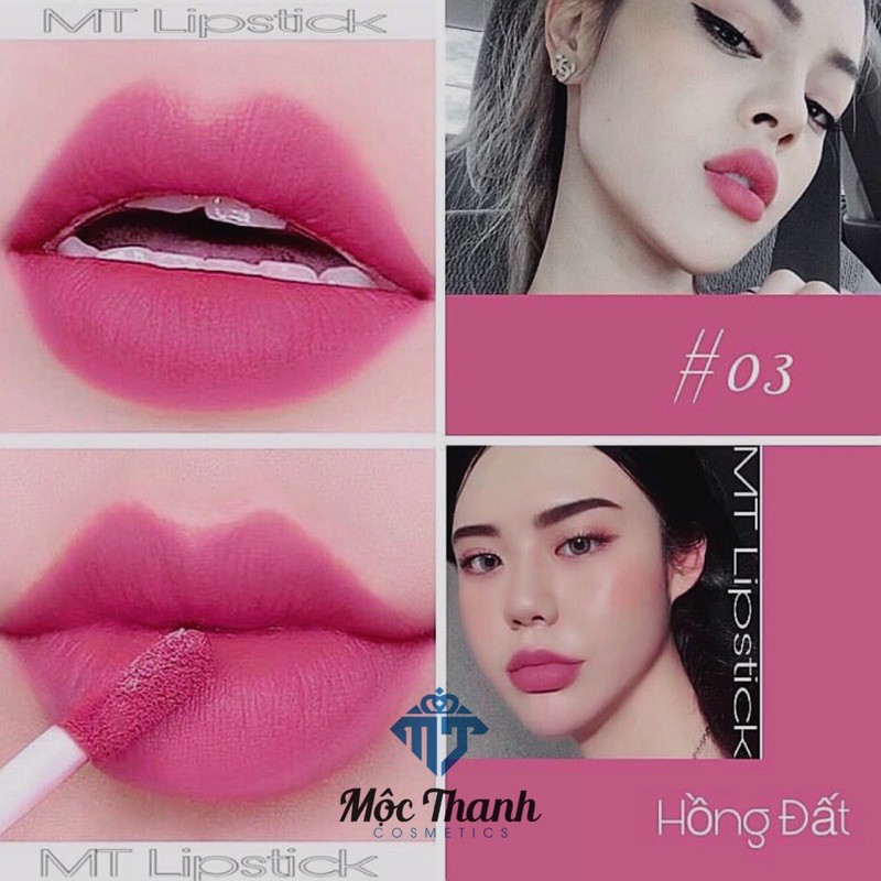 SON KEM SIÊU LÌ KHÔNG CHÌ MT LIPSTICK CHUẨN MÀU SANG XỊN MỊN