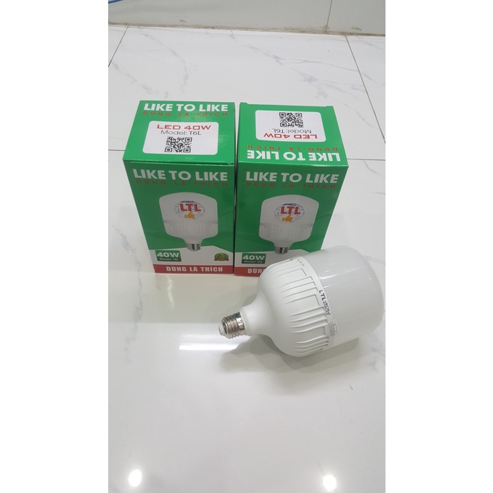 Bóng đèn led 5w, 10w, 20w, 30w, 40w, 50w, 65w Like to Like - Tiết kiệm điện năng