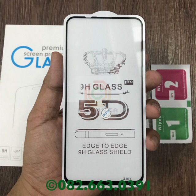 Kính cường lực Honor 20/ Honor 20 lite - Full màn hình, Full keo