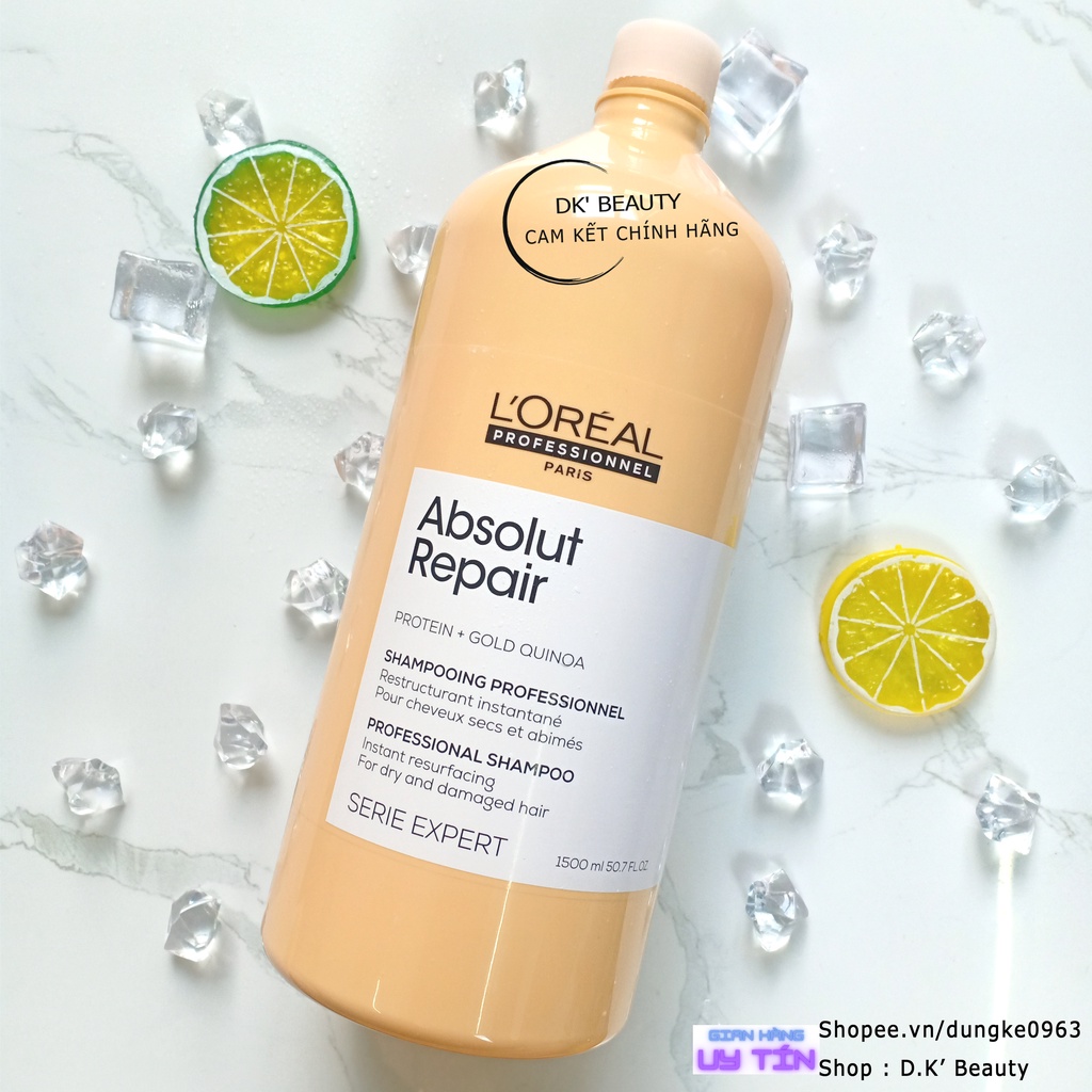 Dầu Gội Phục Hồi Tóc Hư Tổn Loreal Professionnel 1500ML