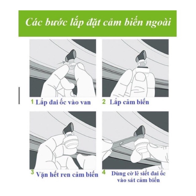 Bộ cảm biến áp suất lốp TPMS